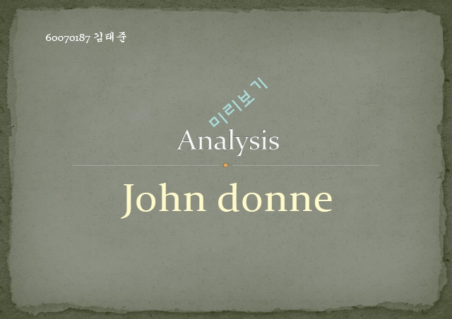 John donne Ϻ м A Ʈ   (1 )